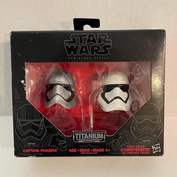 Star Wars The Black Titanium Series Helmets - Picture 1 of 8